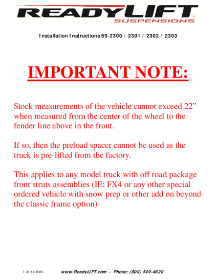 Installation Manual